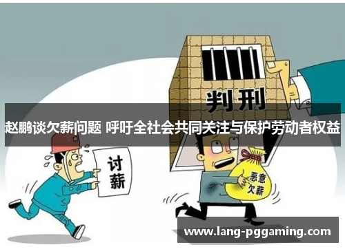 赵鹏谈欠薪问题 呼吁全社会共同关注与保护劳动者权益